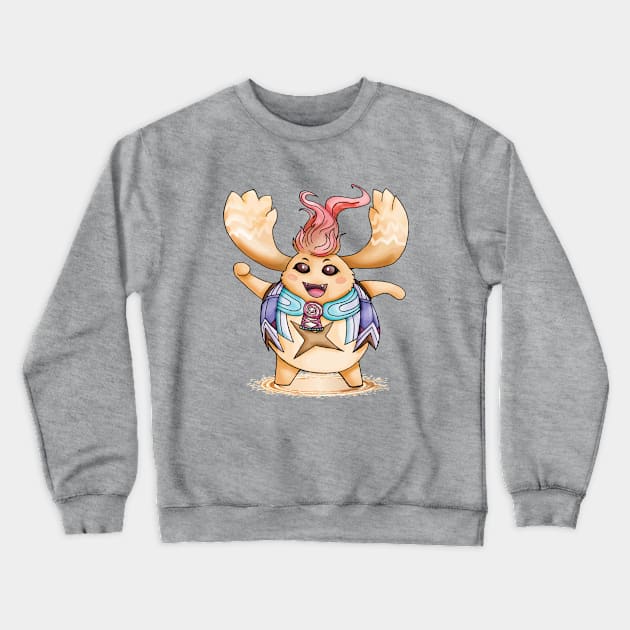 Nopon Riki Crewneck Sweatshirt by WarioPunk